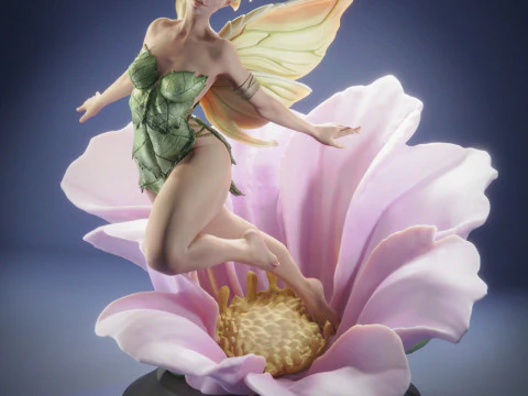 Tinker bellsliced 3D Print Model
