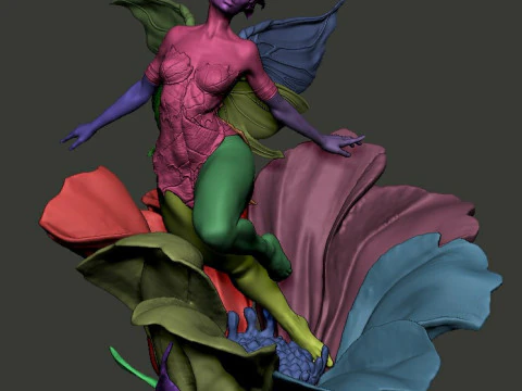 Tinker bellsliced 3D Print Model