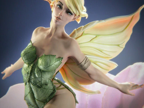 Tinker bellsliced 3D Print Model