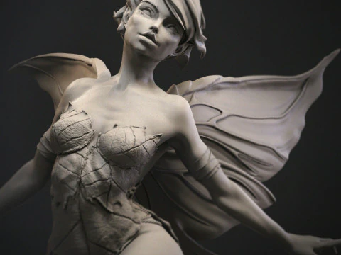 Tinker bellsliced 3D Print Model