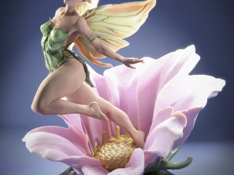 Tinker bellsliced 3D Print Model