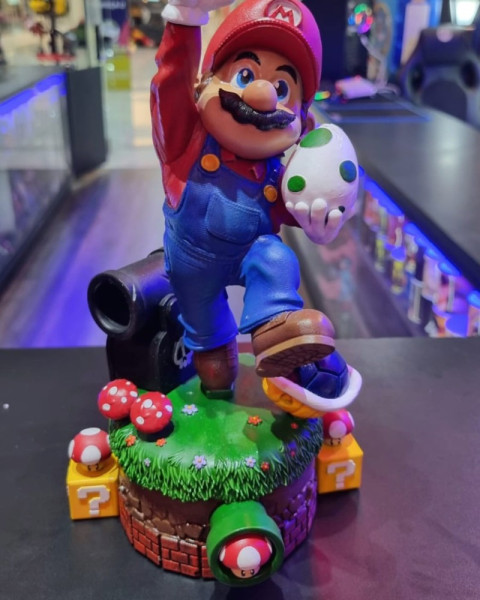 Mario scenery sliced 3D Print Model .c4d .max .obj .3ds .fbx .stl .blend