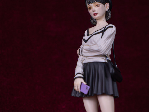 Yuki sliced 3Dプリントモデル