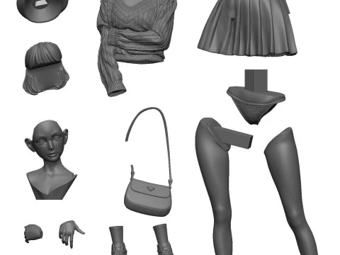 Yuki sliced 3D Print Model