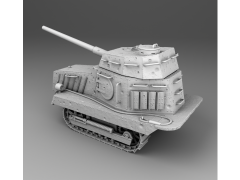 KhTZ-16 assembly Modelo de impresión 3D