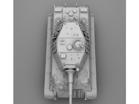 Tiger II assembly 3Dプリントモデル