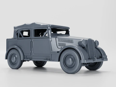 Fiat 508 assembly 3D Print Model