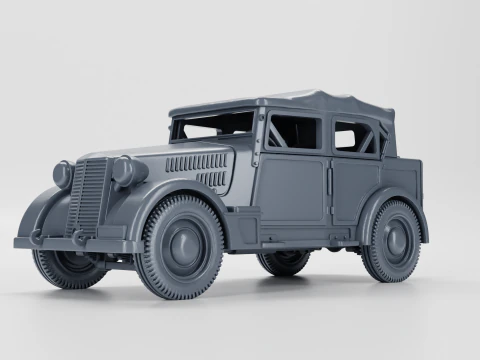 Fiat 508 assembly 3D Print Model