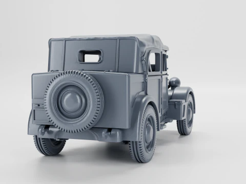 Fiat 508 assembly 3D Print Model