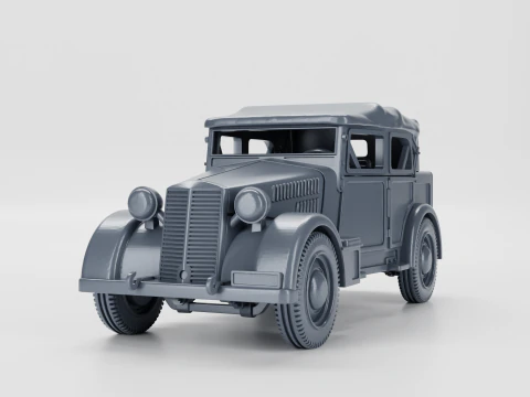 Fiat 508 assembly 3D Print Model