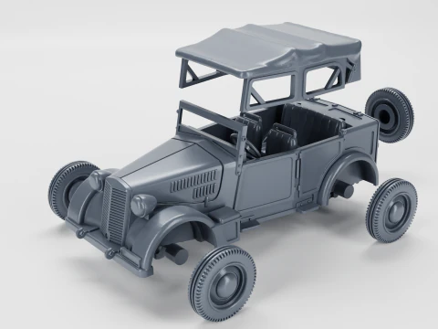 Fiat 508 assembly 3D Print Model