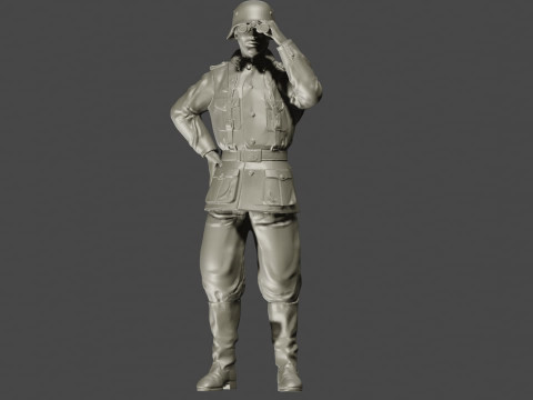 SdKfz7-1 - 20mm Flakvierling 38 3D Baskı Modeli
