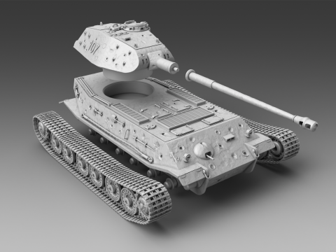 VK 4502P 3D Print Model