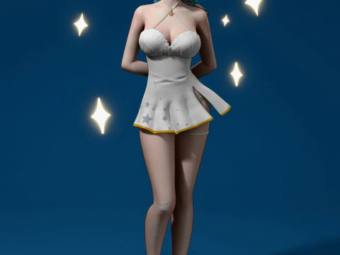 Kaneko lumi fatiado Modelo de Impressão 3D