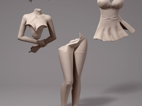 Kaneko lumi sliced 3Dプリントモデル