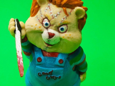 Chucky bear Modèles 3D en vedette