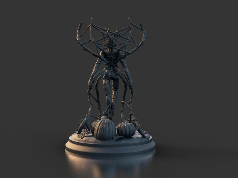Pumpkin king halloween assembly 3D Print Model