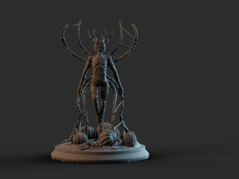 Pumpkin king halloween assembly 3D Print Model