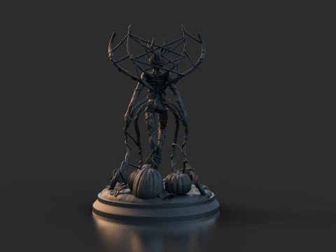 Pumpkin king halloween assembly 3D Print Model