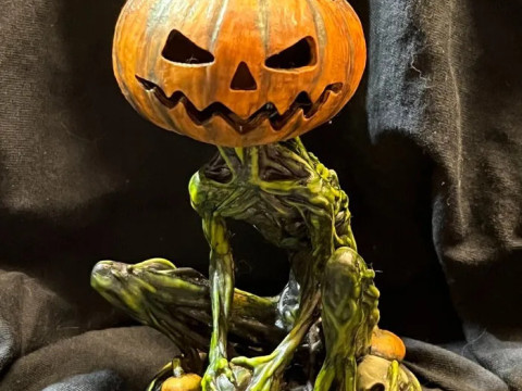Pumpkin monster assembly Modelo de impresión 3D