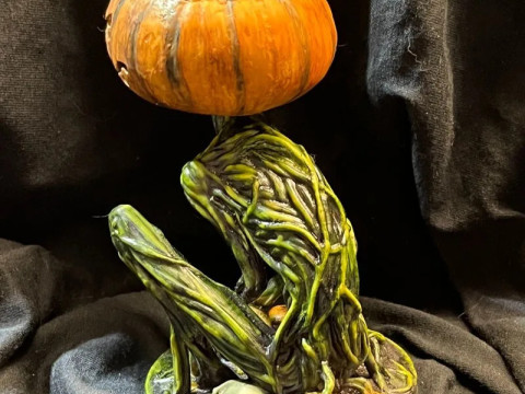 Pumpkin monster assembly Model Cetak 3D