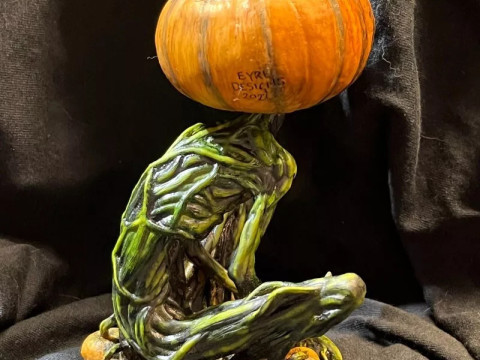 Pumpkin monster assembly Model Cetak 3D