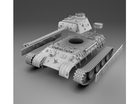 Panzerkampfwagen V Panther 3D Принт Модель