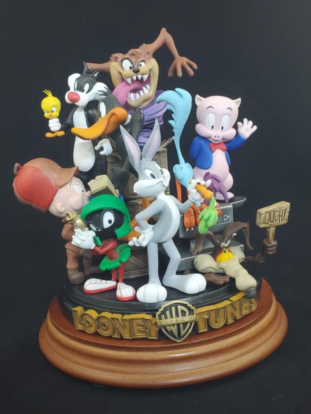 Looney Tunes Diorama 3D Print Model .c4d .max .obj .3ds .fbx .stl .blend