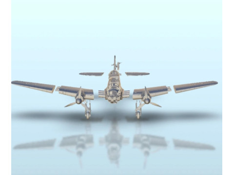 Heinkel-111 Modelo de Impressão 3D