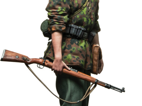 SS Sturmmann 1940 3D 프린트 모델