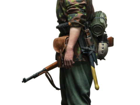 SS Sturmmann 1940 3D 프린트 모델