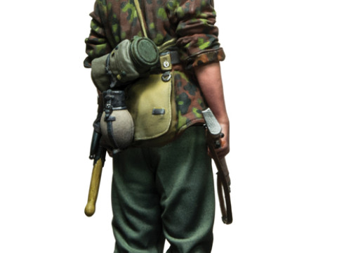 SS Sturmmann 1940 3D 프린트 모델