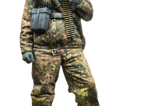 MG 42 SS Schtze 1944 Modelo de Impressão 3D