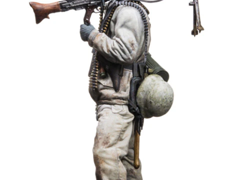 MG 42 SS Schtze 1944 Modelo de Impressão 3D