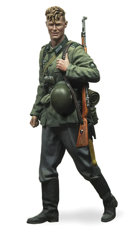 Soldat allemand Oberschtze 1939 Modèles 3D en vedette .c4d .max .obj .3ds .fbx .stl .blend 