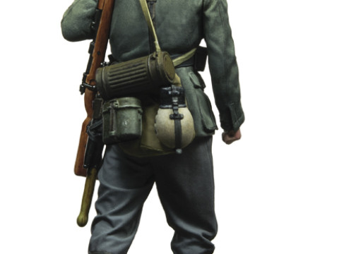 German Soldier Oberschtze 1939 Modelo de Impressão 3D