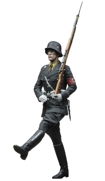 Soldat im Stechschritt LAH 1939 Modelo de impresión 3D .c4d .max .obj .3ds .fbx .stl .blend