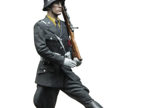 Soldat im Stechschritt LAH 1939 3D Print Model