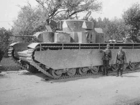 T 35 Soviet Heavy Tank 3D Print Model