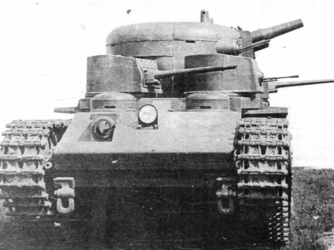T 35 Soviet Heavy Tank 3D प्रिंट मॉडल