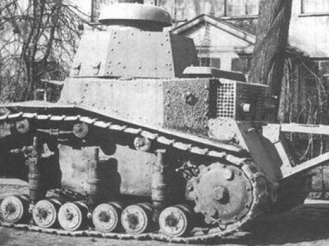 T-18 tank 3Dプリントモデル
