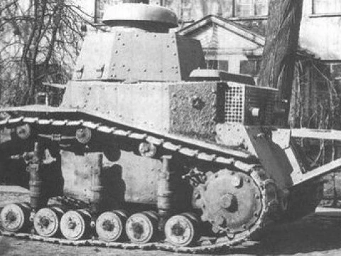 T-18 tank 3D Print Model