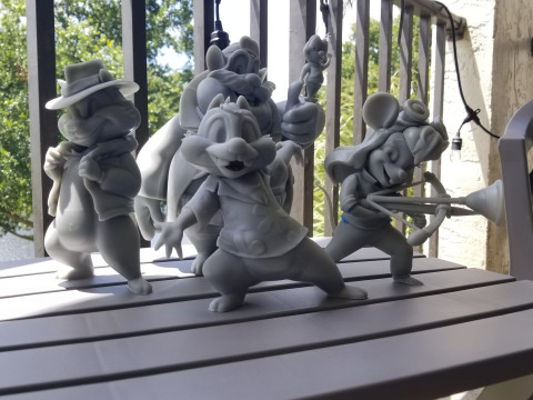 Chip n Dale Rescue Rangers Modelo de Impressão 3D