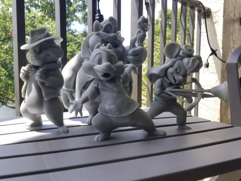 Chip n Dale Rescue Rangers Modèles 3D en vedette