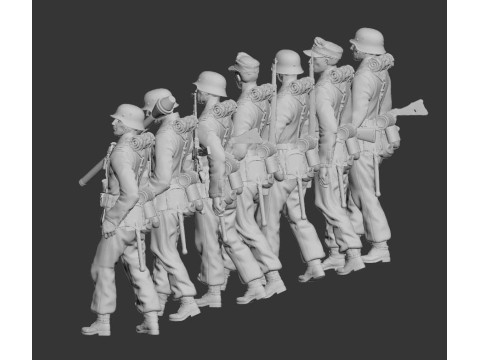 German troop 3D Принт Модель
