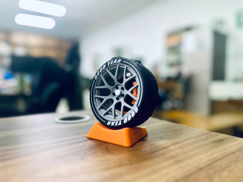 Wheel 3D Print Model