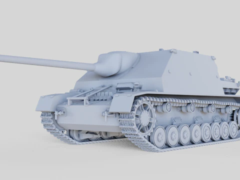 Jagdpanzer IV L70 A 总成 3D 打印模型