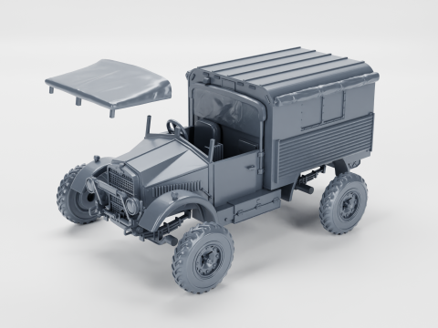 Morris CS 8 Mk III assembly Modelo de impresión 3D