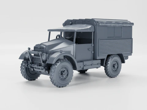 Morris CS 8 Mk III assembly 3D Print Model