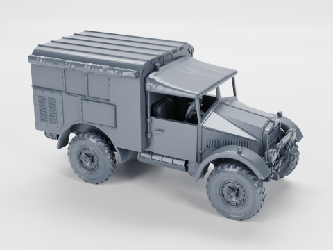 Morris CS 8 Mk III assembly Modelo de impresión 3D